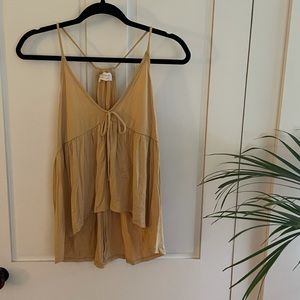 Forever 21 muted yellow tank